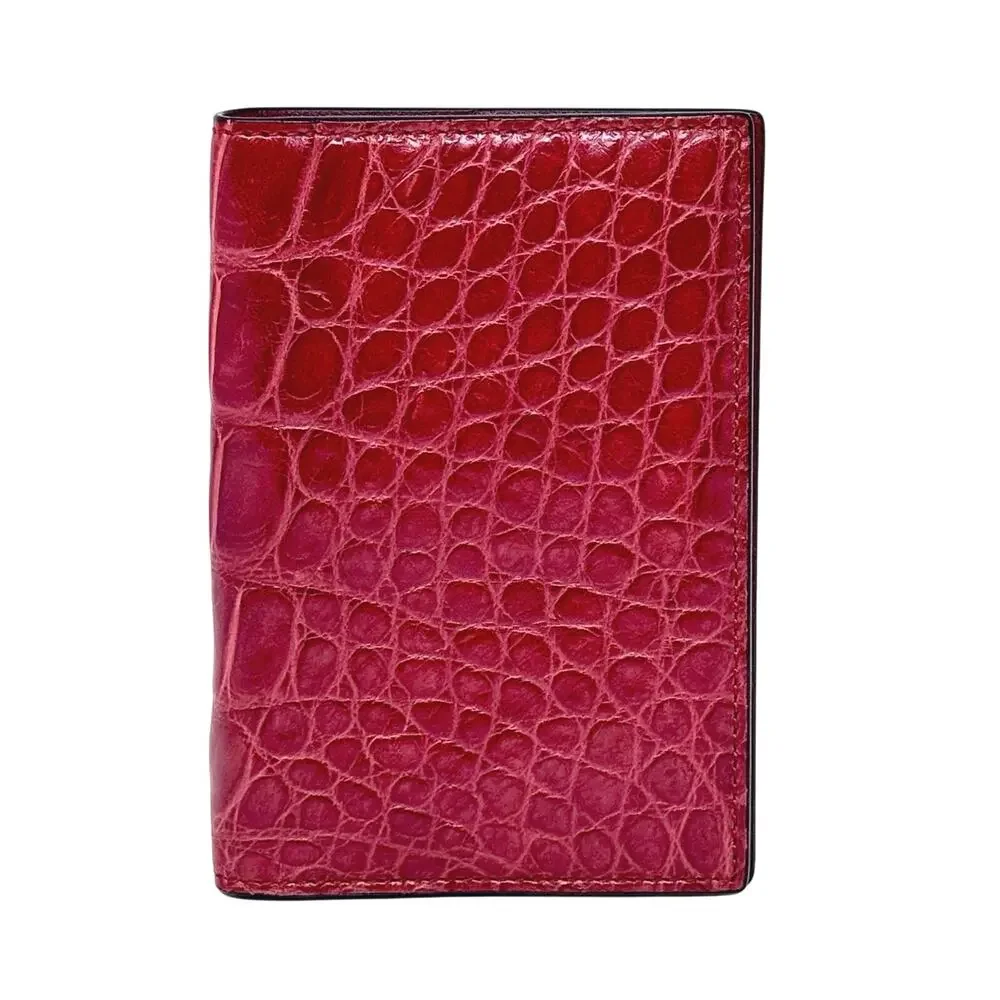 Gucci Crocodile Passport Case - Picture 1 of 15